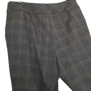 Investments Pull On Women Dress Pants Size 18WR Elastic Waist Front Zip Pockets